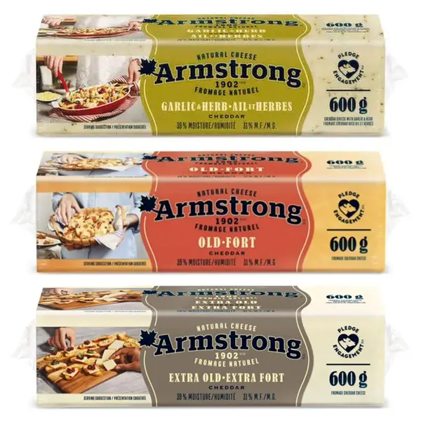 Armstrong Cheese Block 600g at Village Food Markets Sooke