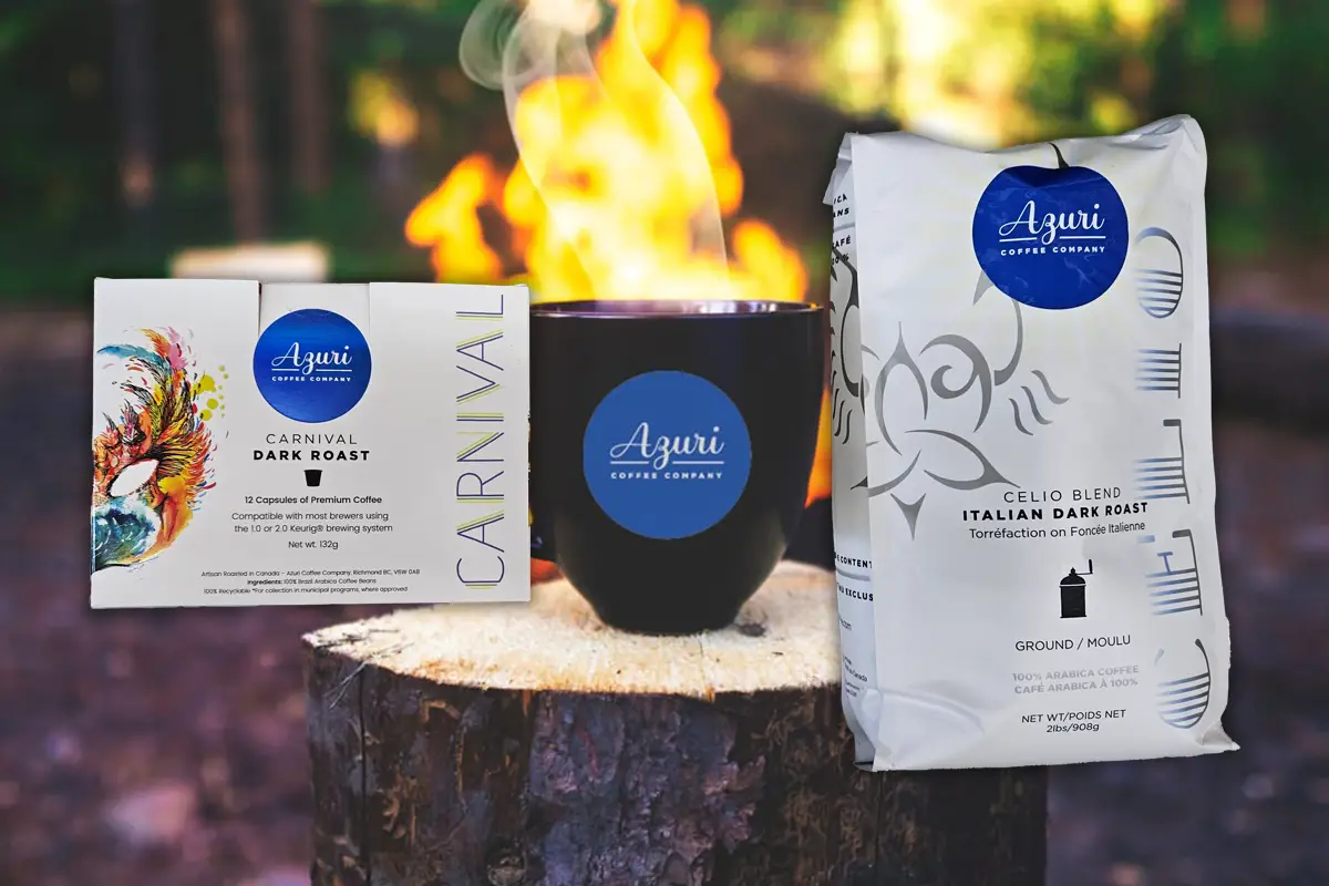 Azuri Coffee at Village Food Markets Sooke