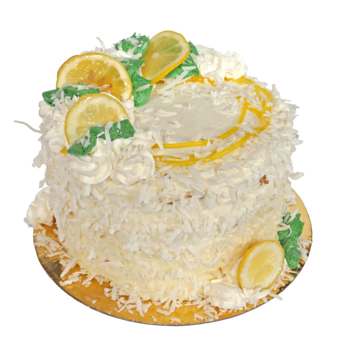 Lemon Cream Cake - Custom Cakes at Village Food Markets Sooke