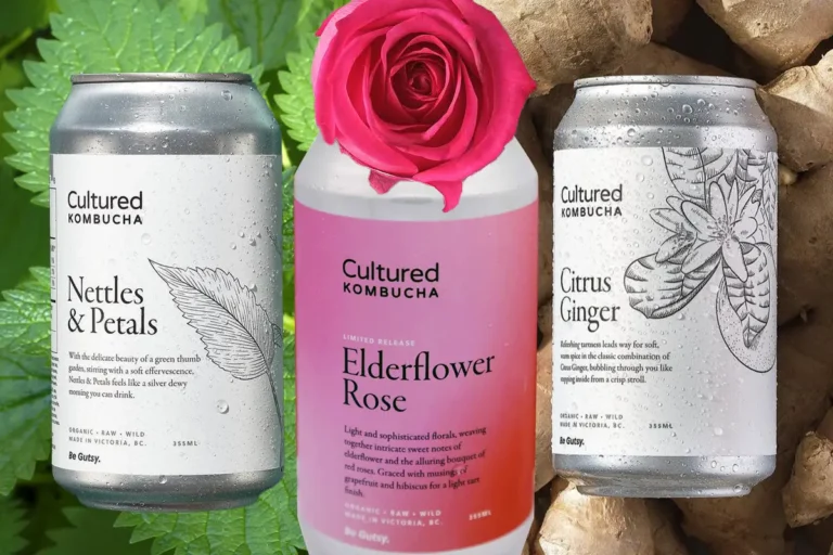Cultured Kombucha at Village Food Markets Sooke
