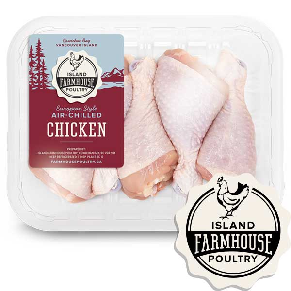 Island Farmhouse Drumsticks at Village Food Markets Sooke