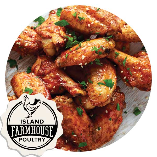 Island Farmhouse Chicken Wings