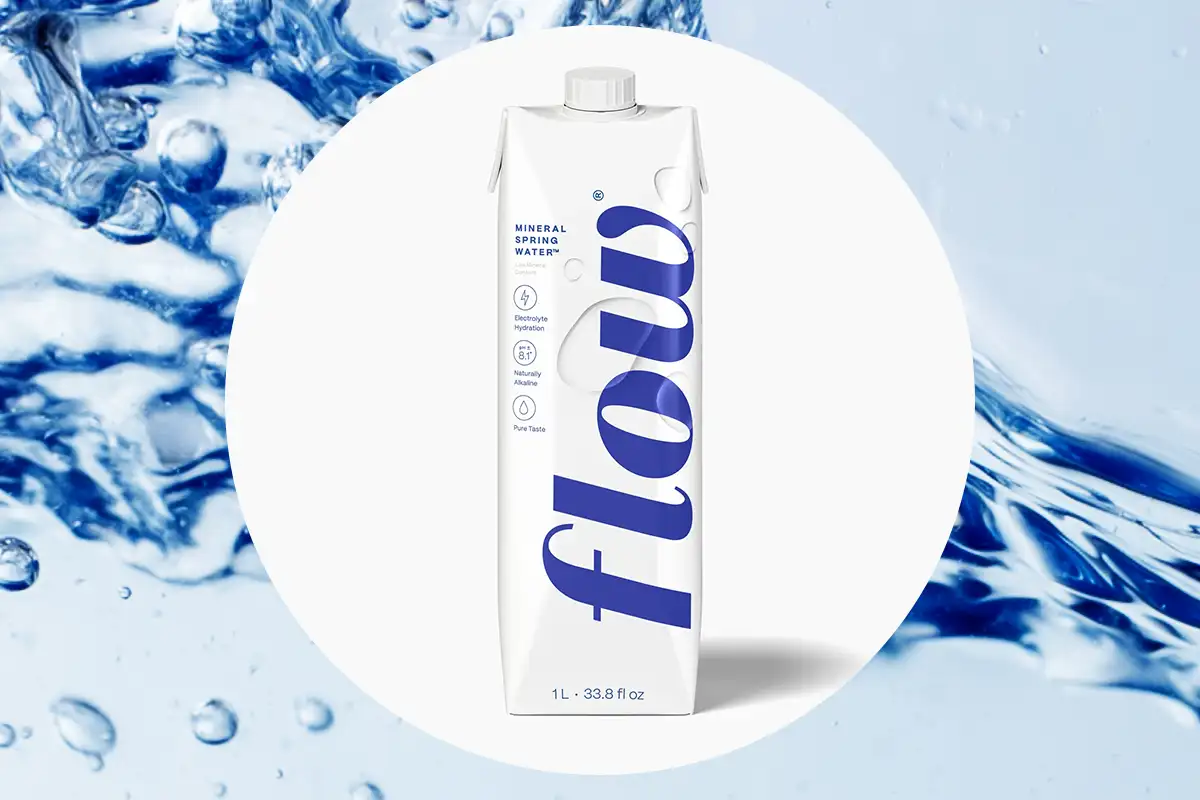 Flow Mineral Spring Water