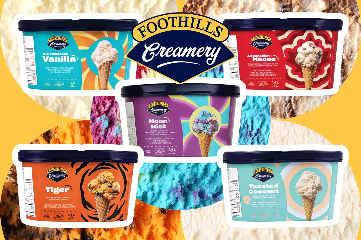 Foothills Creamery Ice Cream at Village Food Markets Sooke