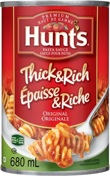 Hunts Pasta Sauce at Village Food Markets Sooke