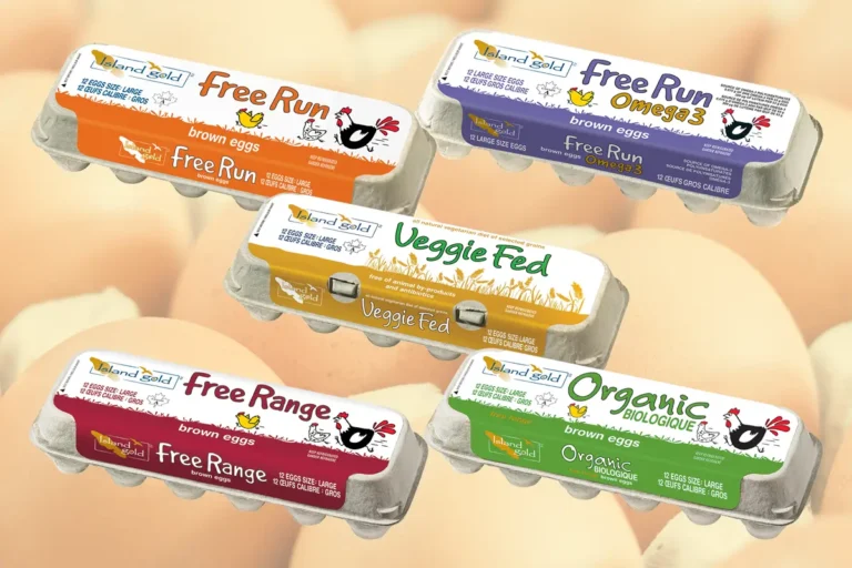 Island Gold Eggs at Village Food Markets Sooke