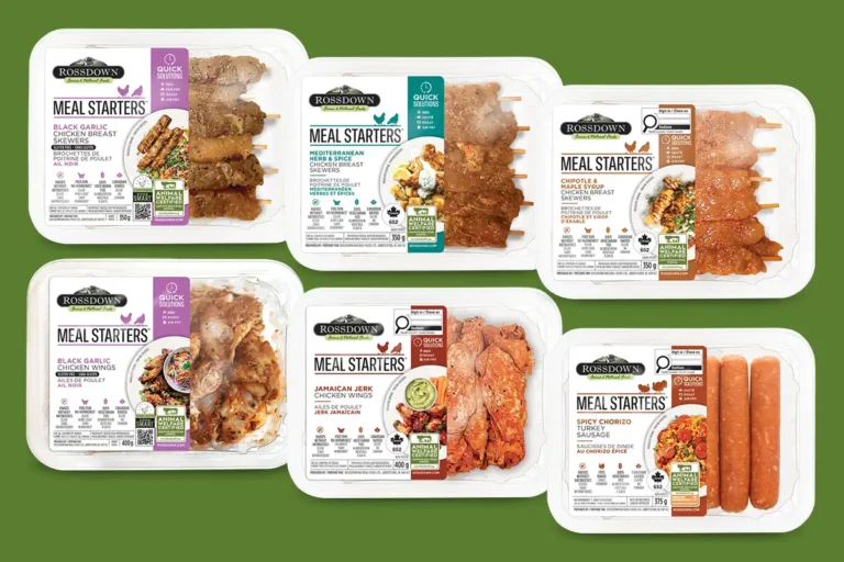 Rossdown Farms Meal Starters at Village Food Markets Sooke