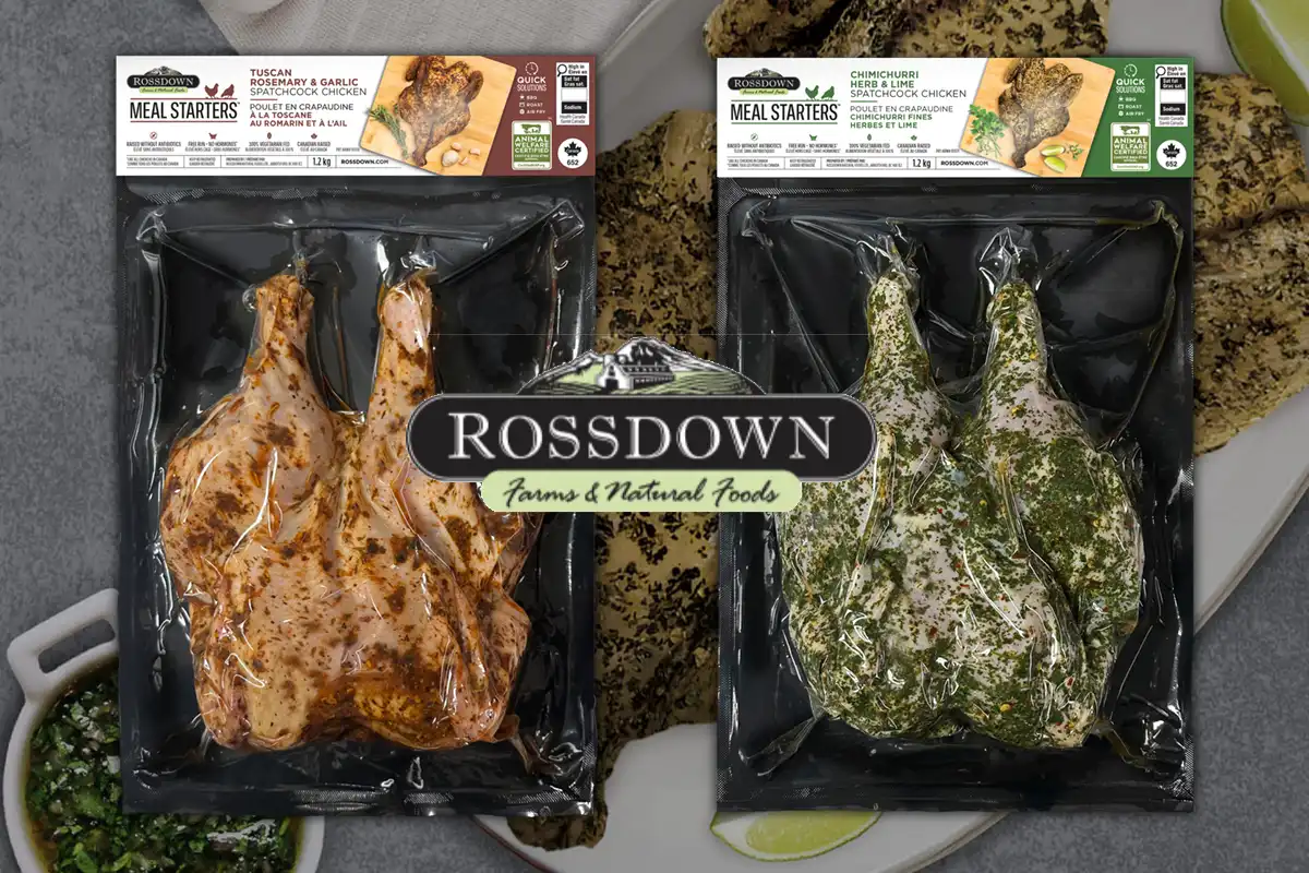 Rossdown Farms Marinated Spatchcock Chickens