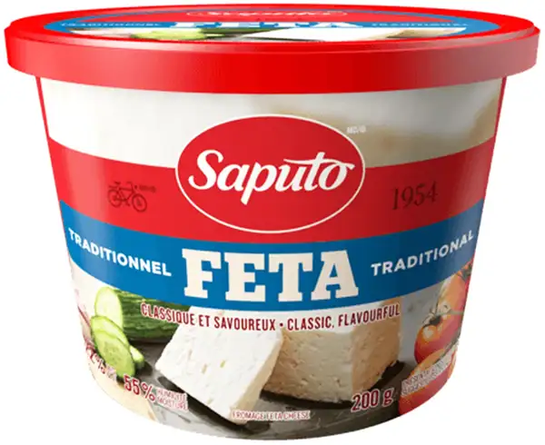 Saputo Feta Cheese at Village Food Markets Sooke
