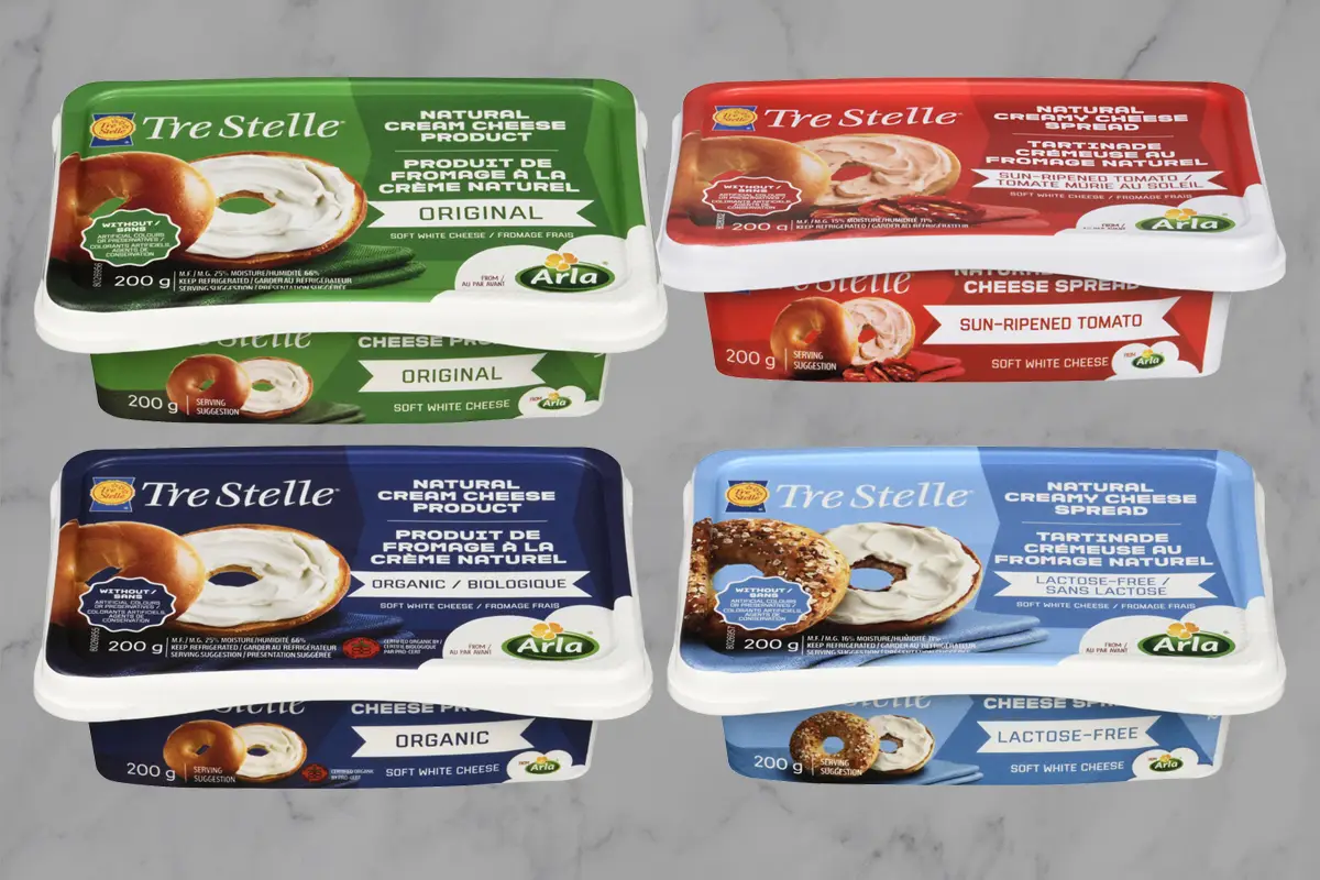 Tre Stelle Cream Cheese at Village Food Markets Sooke