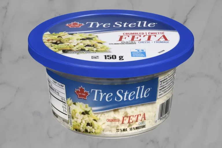 Tre Stelle Crumbled Feta Cheese at Village Food Markets Sooke