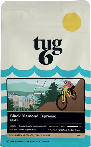 Tug 6 Coffee at Village Food Markets Sooke